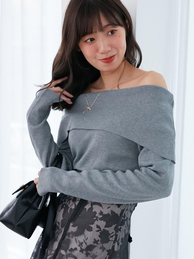 マジェスティックレゴン MAJESTIC LEGON レディニットドッキングワンピース （ホワイト） ホワイト