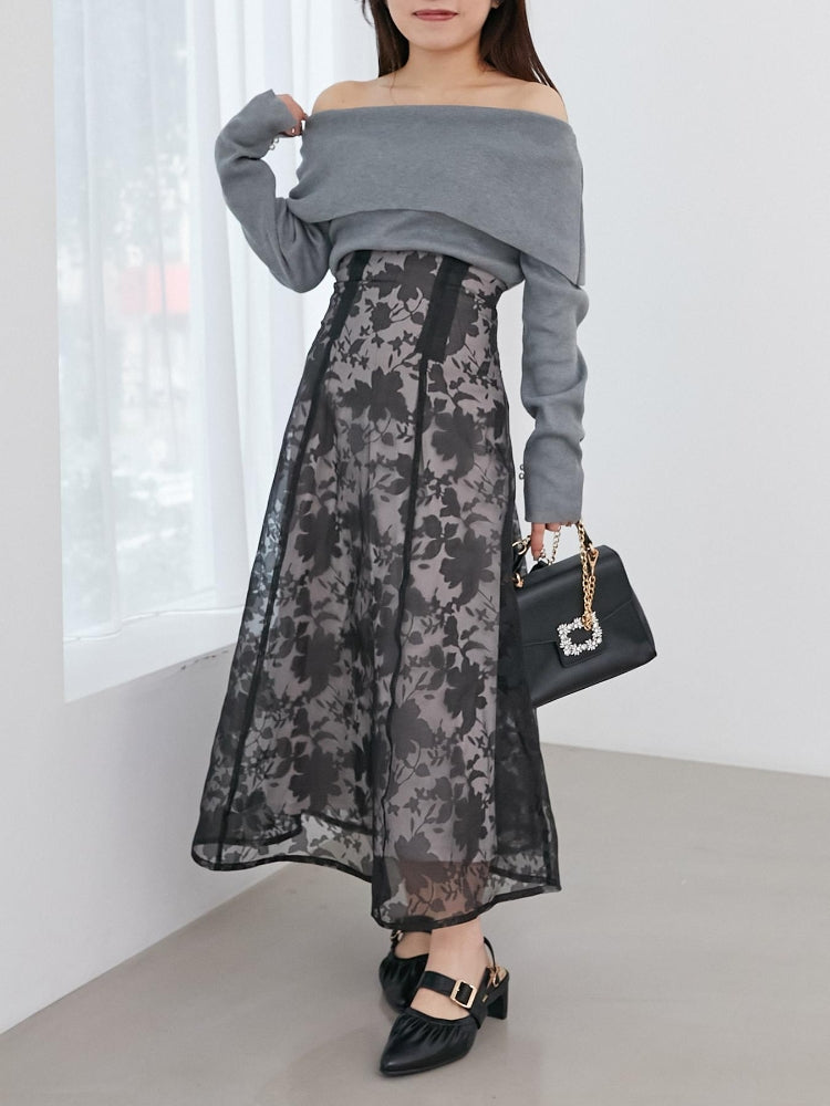 マジェスティックレゴン MAJESTIC LEGON レディニットドッキングワンピース （ホワイト） ホワイト