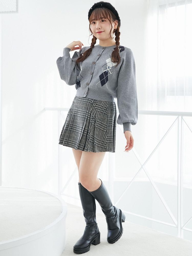 マジェスティックレゴン MAJESTIC LEGON サイドベルトプリーツミニスカパン