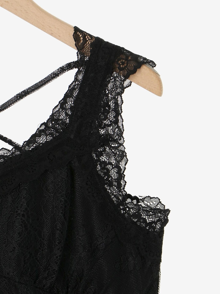 マジェスティックレゴン MAJESTIC LEGON レースクロスタンク （ホワイト） ホワイト