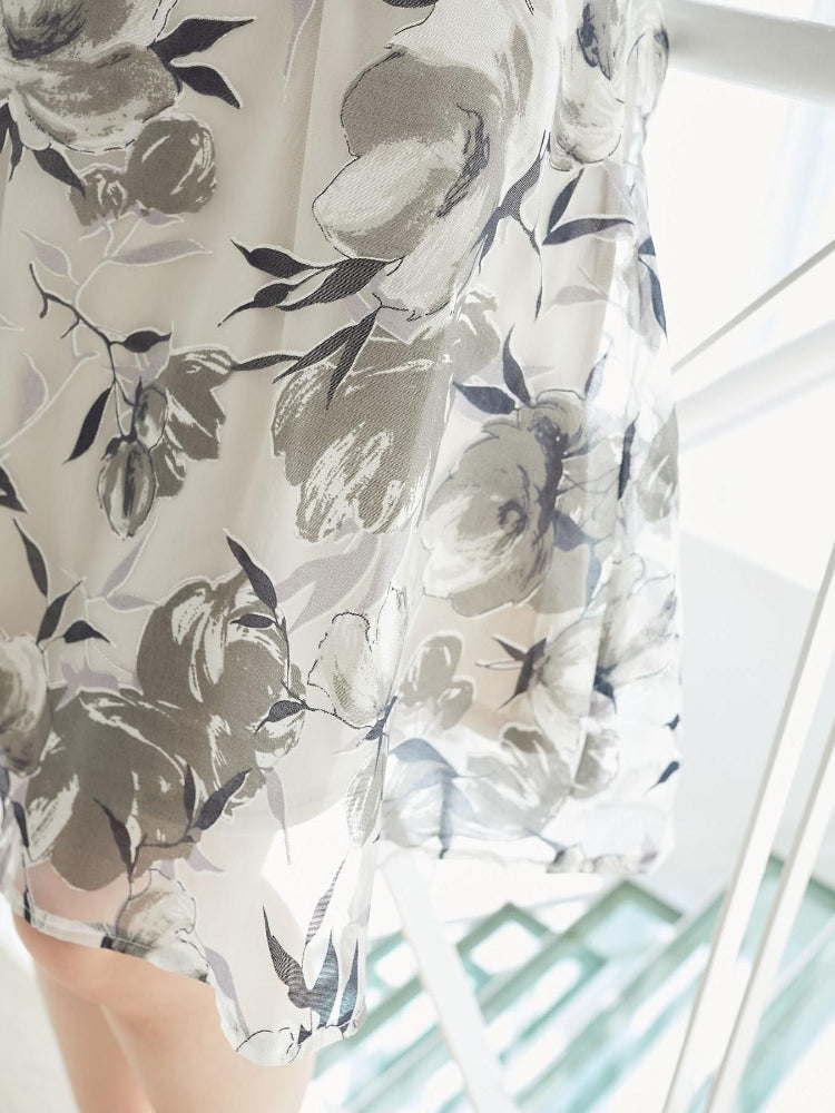 マジェスティックレゴン MAJESTIC LEGON バックレースアップフレアスカート （ホワイト） ホワイト