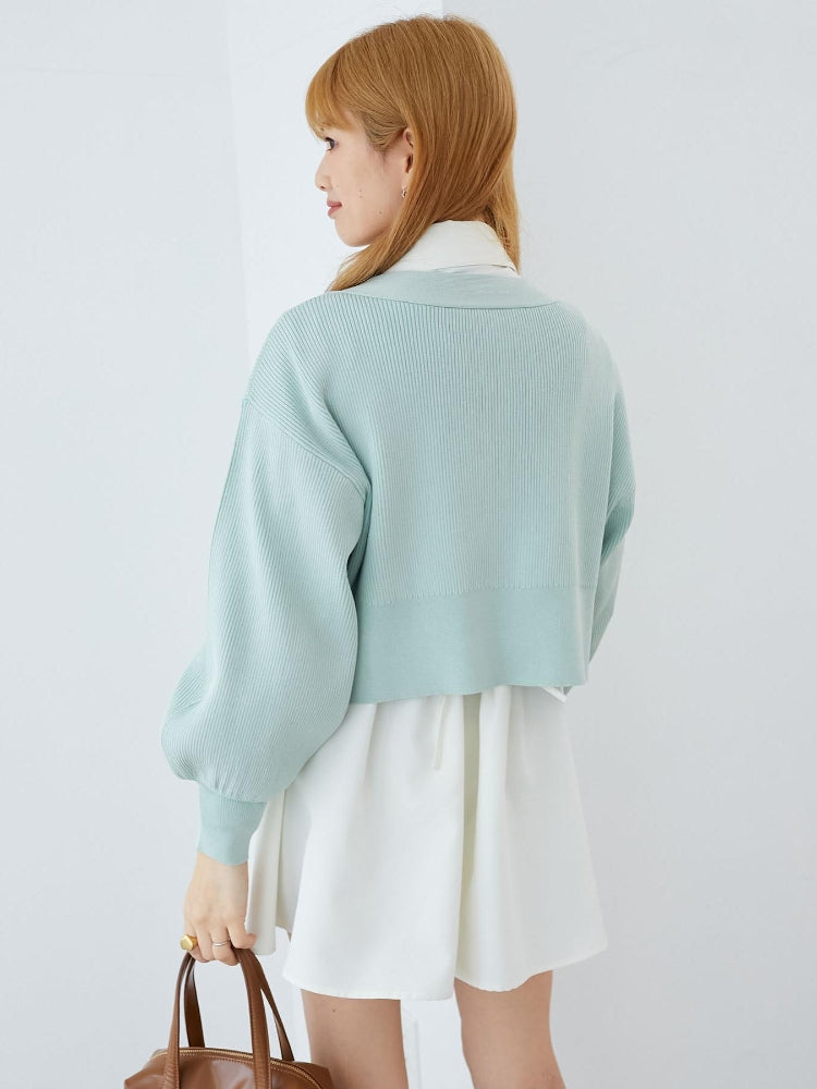 マジェスティックレゴン MAJESTIC LEGON バックレースアップミニシャツワンピ （ホワイト） ホワイト