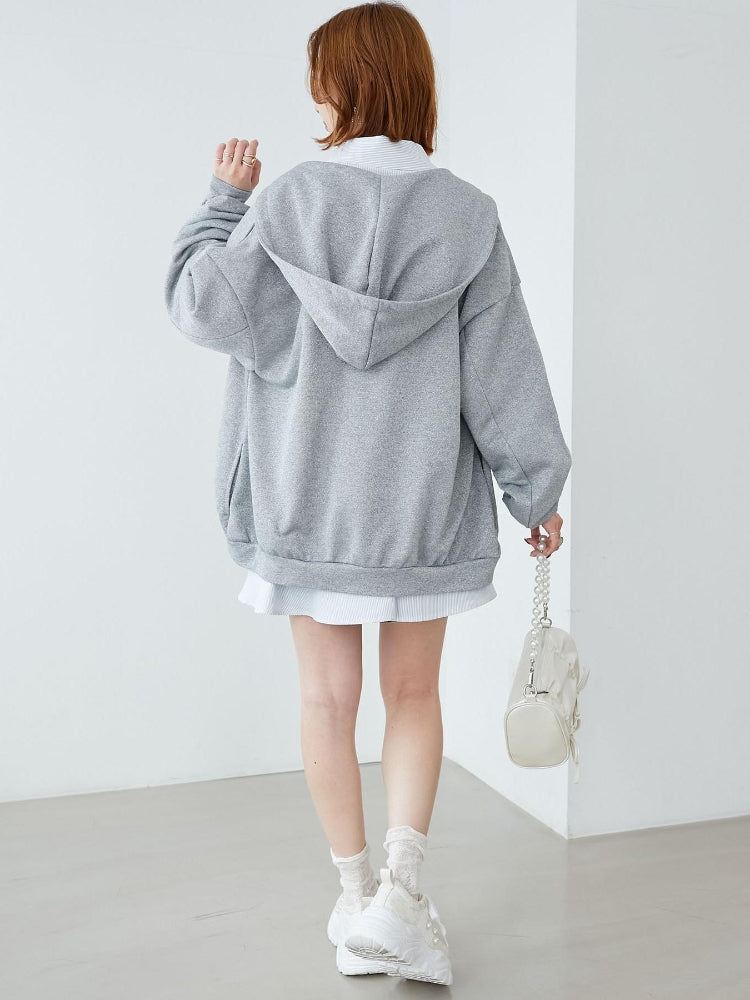 マジェスティックレゴン MAJESTIC LEGON バックレースアップミニシャツワンピ （ホワイト） ホワイト