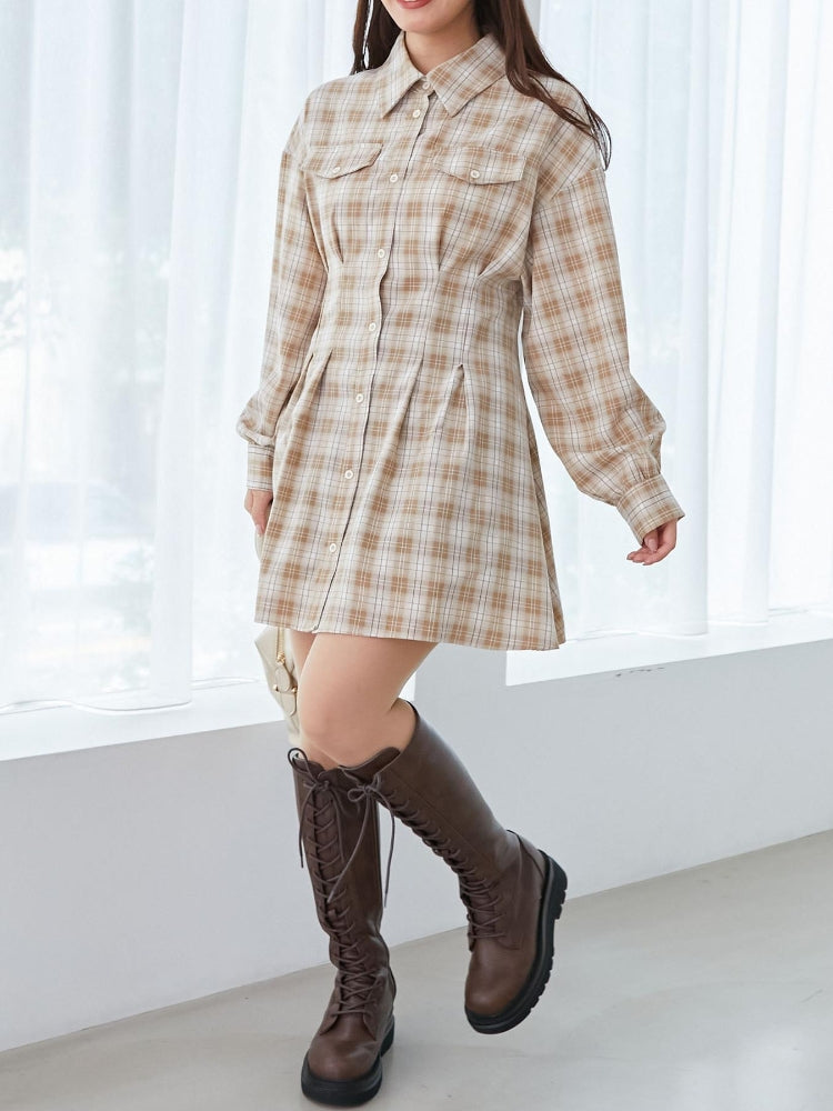 マジェスティックレゴン MAJESTIC LEGON バックレースアップミニシャツワンピ （ホワイト） ホワイト