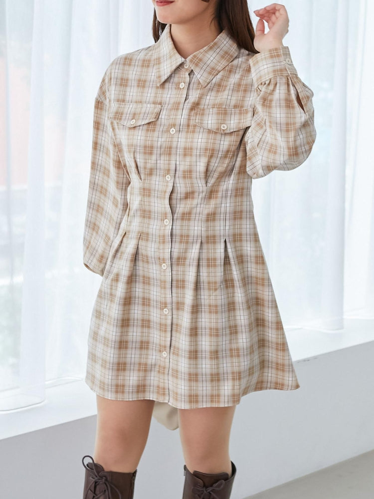 マジェスティックレゴン MAJESTIC LEGON バックレースアップミニシャツワンピ （ホワイト） ホワイト