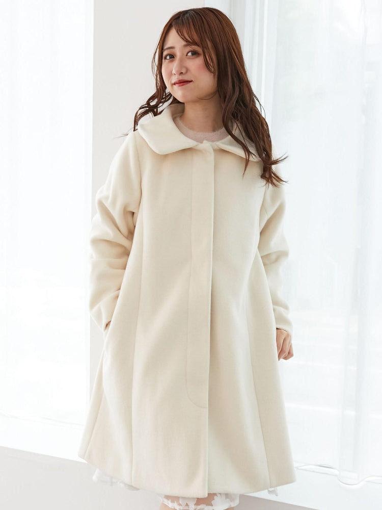 マジェスティックレゴン MAJESTIC LEGON 7wayファー×ビジューコート （グレー） グレー