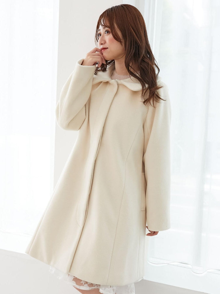 マジェスティックレゴン MAJESTIC LEGON 7wayファー×ビジューコート （グレー） グレー