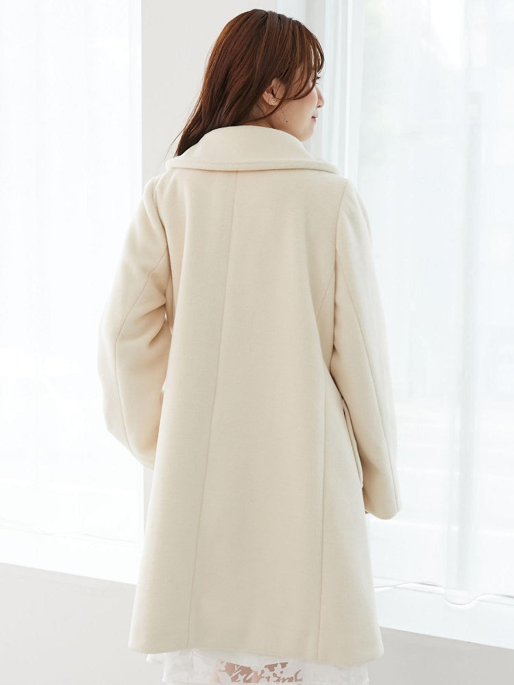 マジェスティックレゴン MAJESTIC LEGON 7wayファー×ビジューコート （グレー） グレー