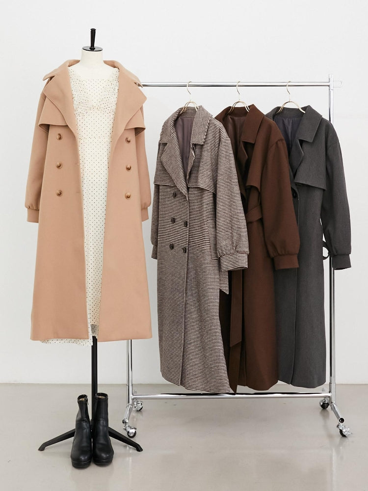 マジェスティックレゴン MAJESTIC LEGON レディロングチェスターコート （ベージュ） ベージュ