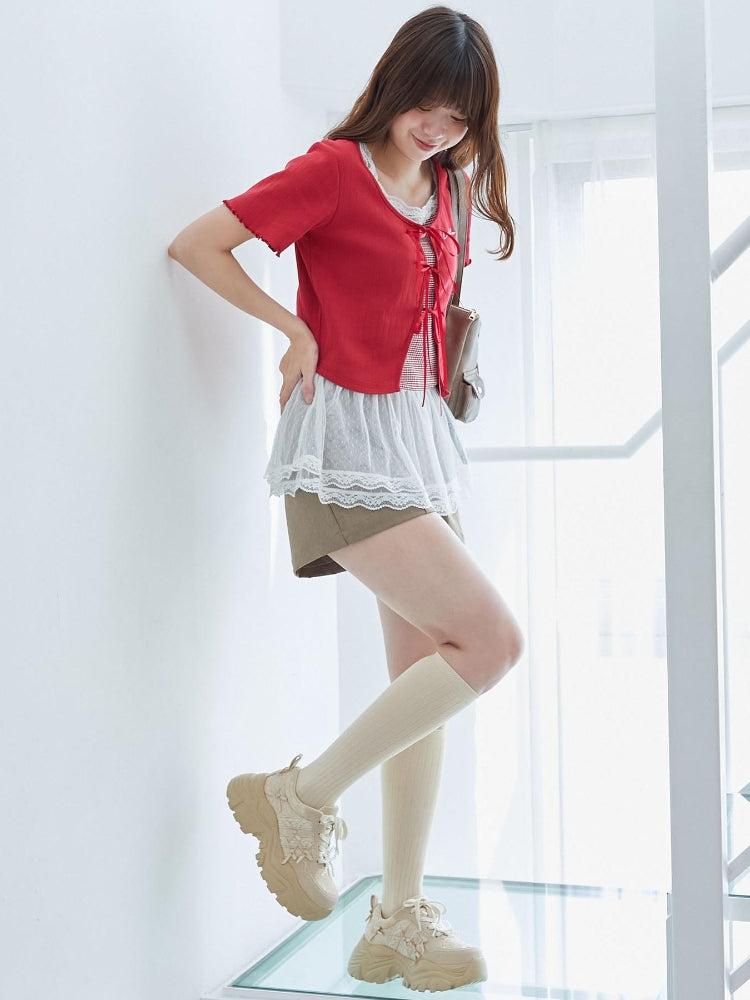 マジェスティックレゴン MAJESTIC LEGON ペプラムキャミセットカットカーデ （他） 他