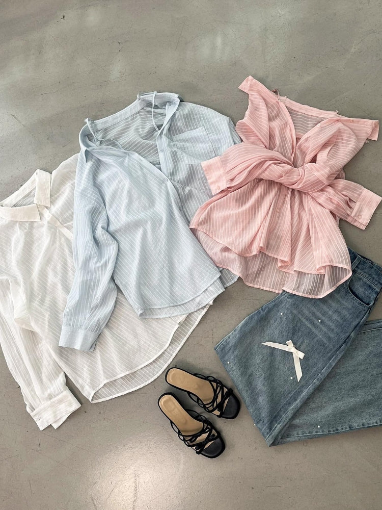 マジェスティックレゴン MAJESTIC LEGON 2wayミディシャツ （ピンク） ピンク