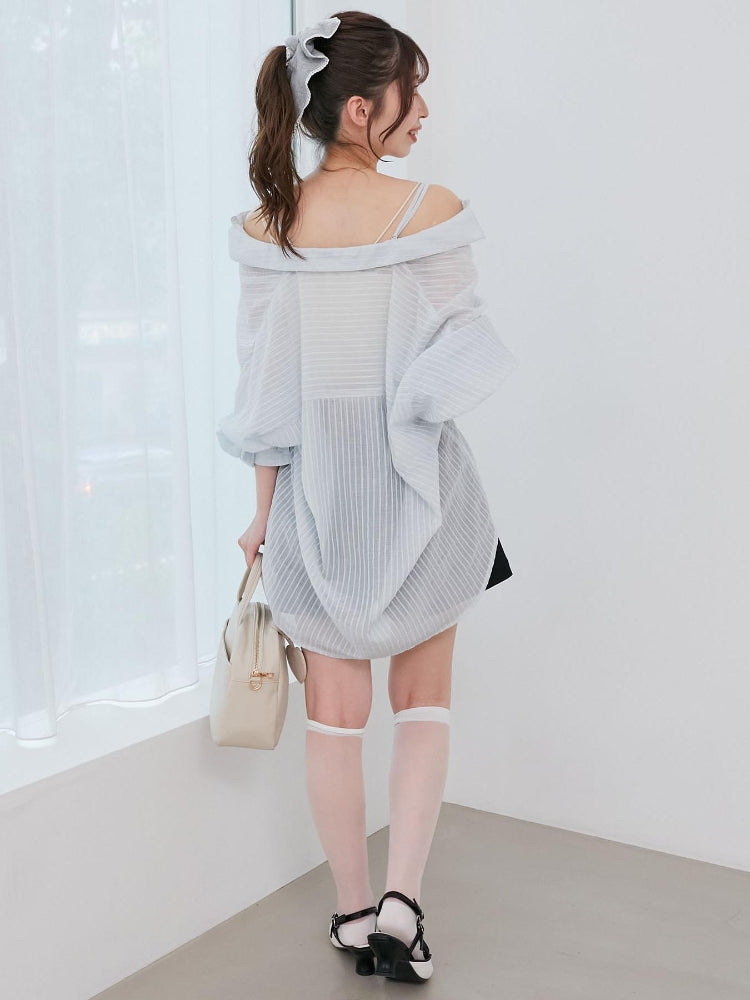 マジェスティックレゴン MAJESTIC LEGON 2wayミディシャツ （ピンク） ピンク