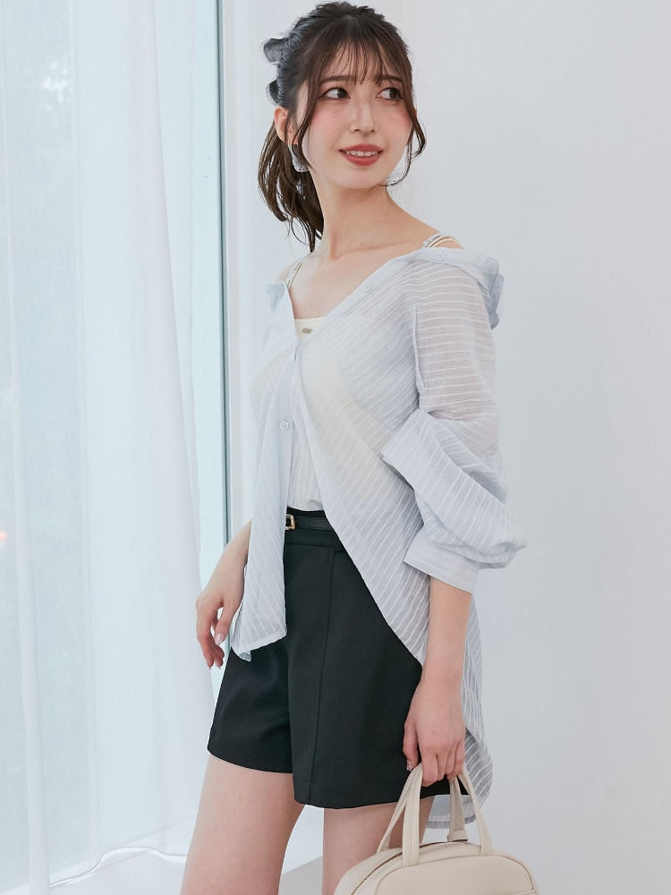 マジェスティックレゴン MAJESTIC LEGON 2wayミディシャツ （ピンク） ピンク