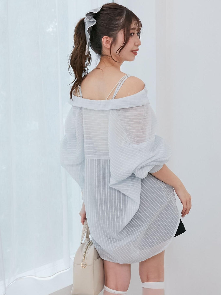 マジェスティックレゴン MAJESTIC LEGON 2wayミディシャツ （ピンク） ピンク