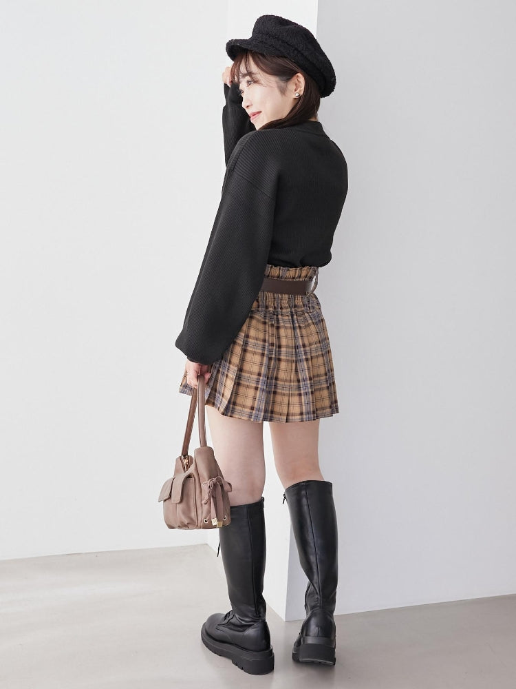 マジェスティックレゴン MAJESTIC LEGON ボリュームスリーブニット （ピンク） ピンク