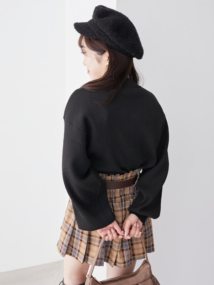 マジェスティックレゴン MAJESTIC LEGON ボリュームスリーブニット （ピンク） ピンク