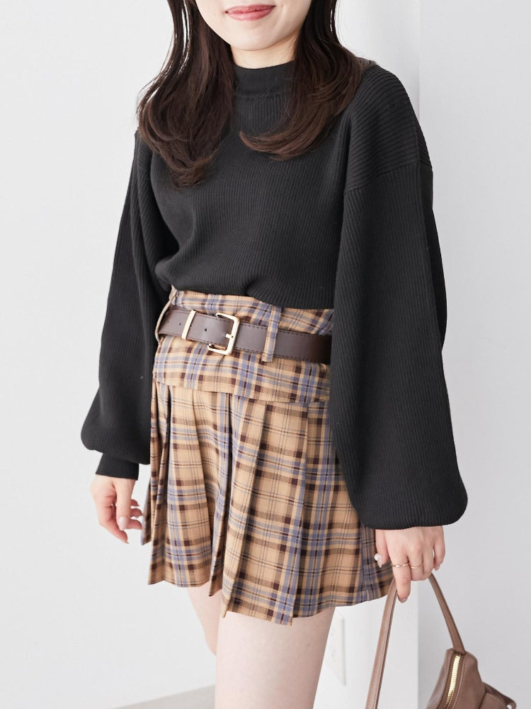 マジェスティックレゴン MAJESTIC LEGON ボリュームスリーブニット （ピンク） ピンク