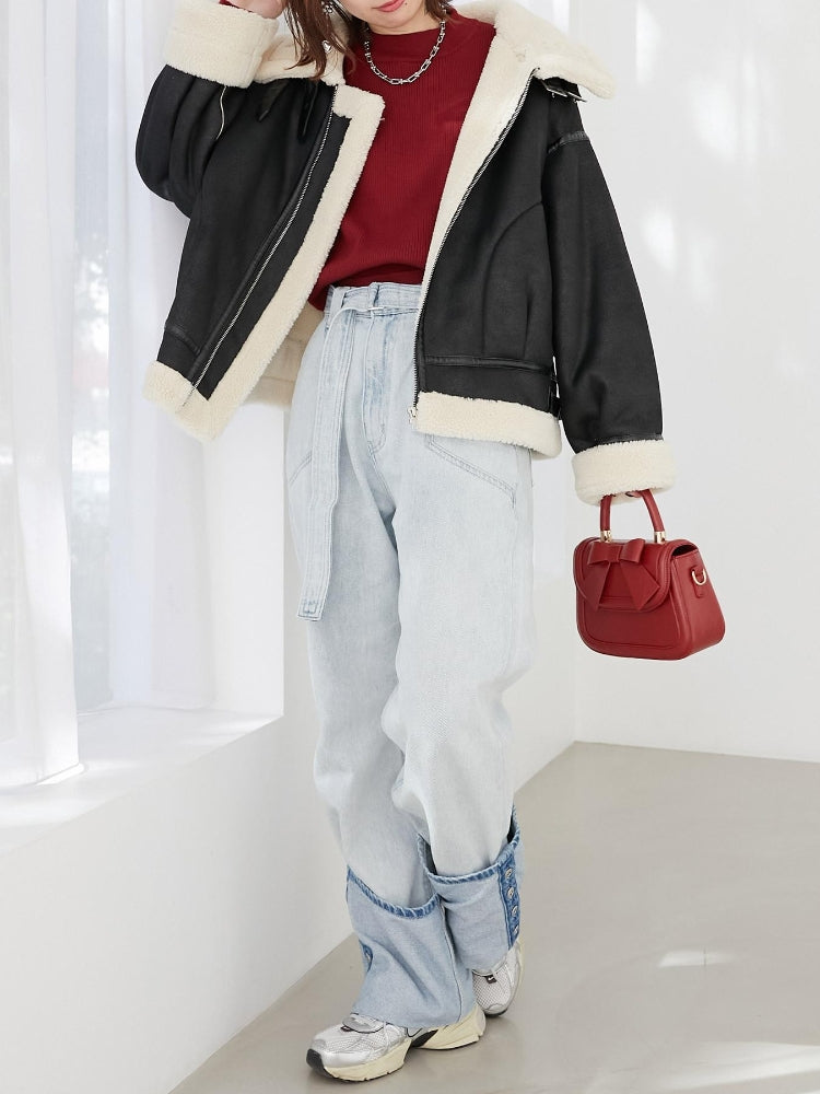 マジェスティックレゴン MAJESTIC LEGON ボリュームスリーブニット （ピンク） ピンク