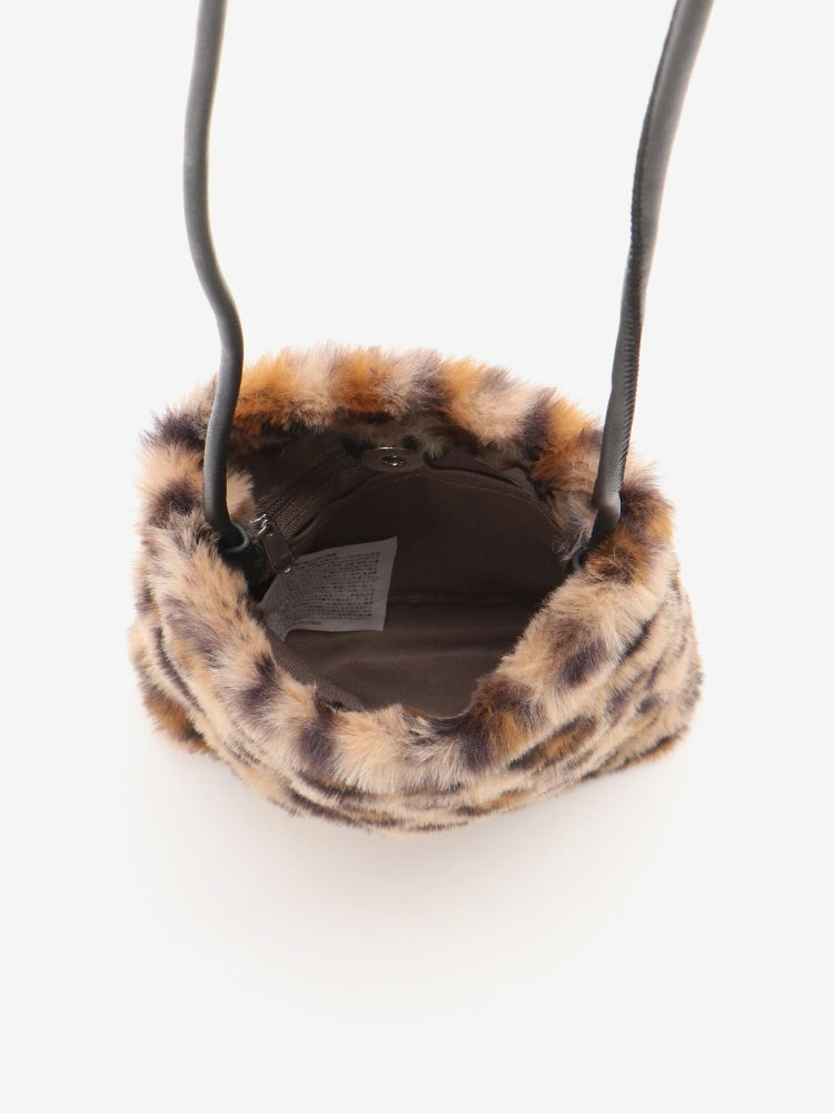 マジェスティックレゴン MAJESTIC LEGON ファーポシェット （グレー） グレー