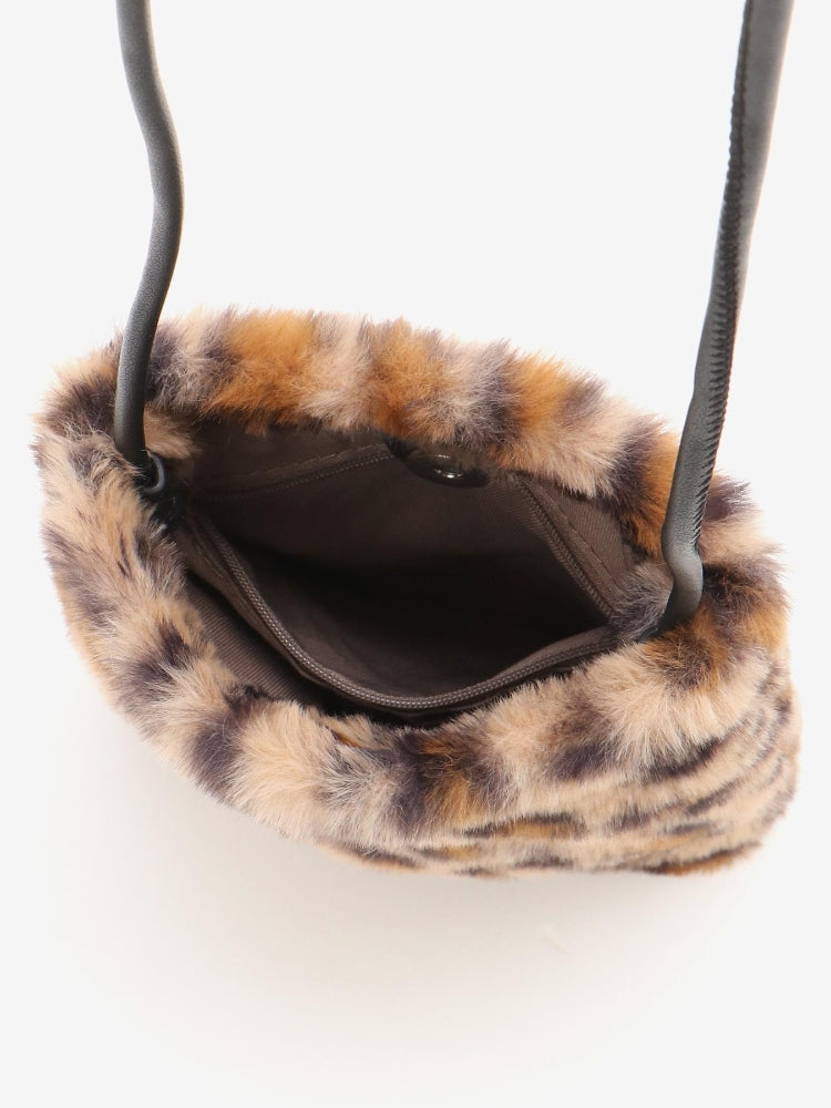 マジェスティックレゴン MAJESTIC LEGON ファーポシェット （グレー） グレー