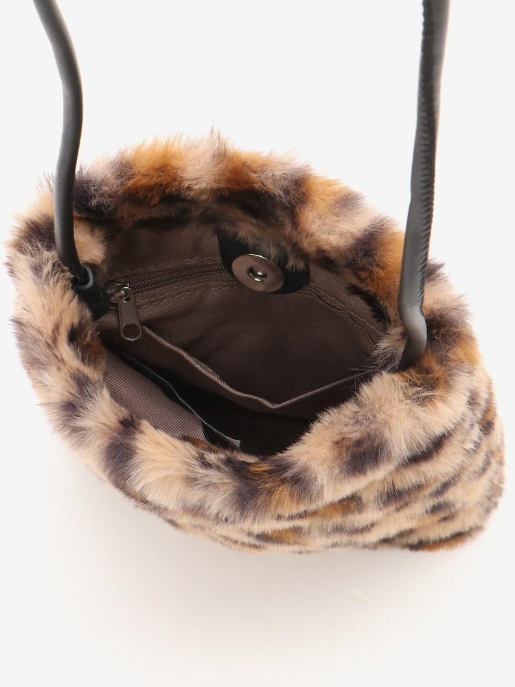 マジェスティックレゴン MAJESTIC LEGON ファーポシェット （グレー） グレー