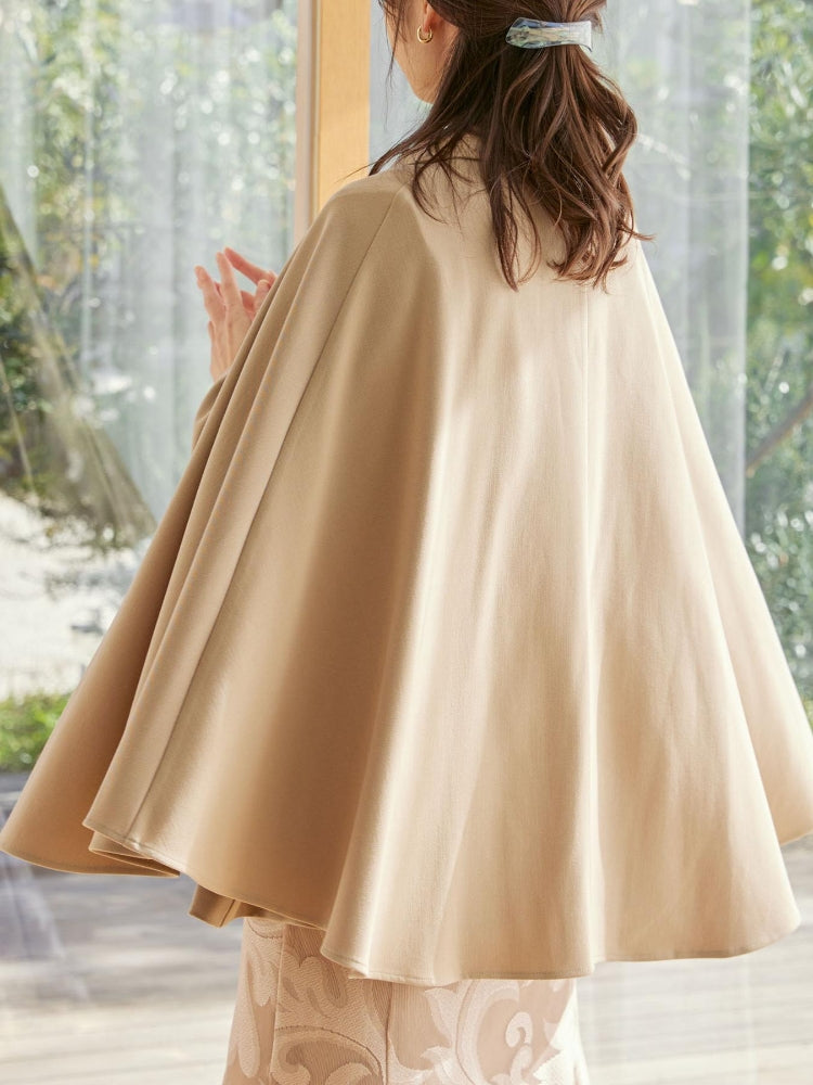 MAJESTIC LEGON 2wayケープデザイントレンチ（ホワイト） ホワイト