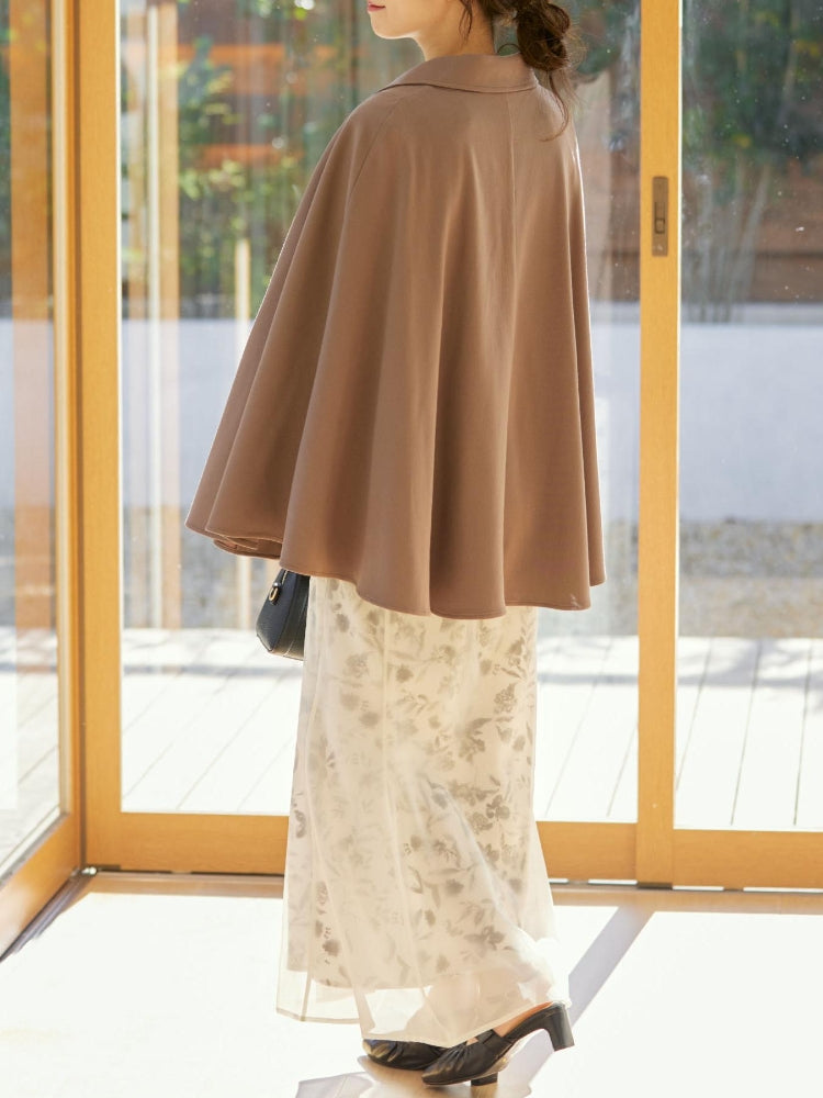 MAJESTIC LEGON 2wayケープデザイントレンチ（ホワイト） ホワイト