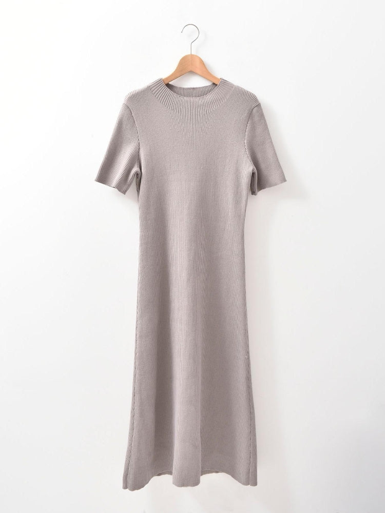 MAJESTIC LEGON ☆レースカラーマルチwayニットワンピ（グレー） グレー