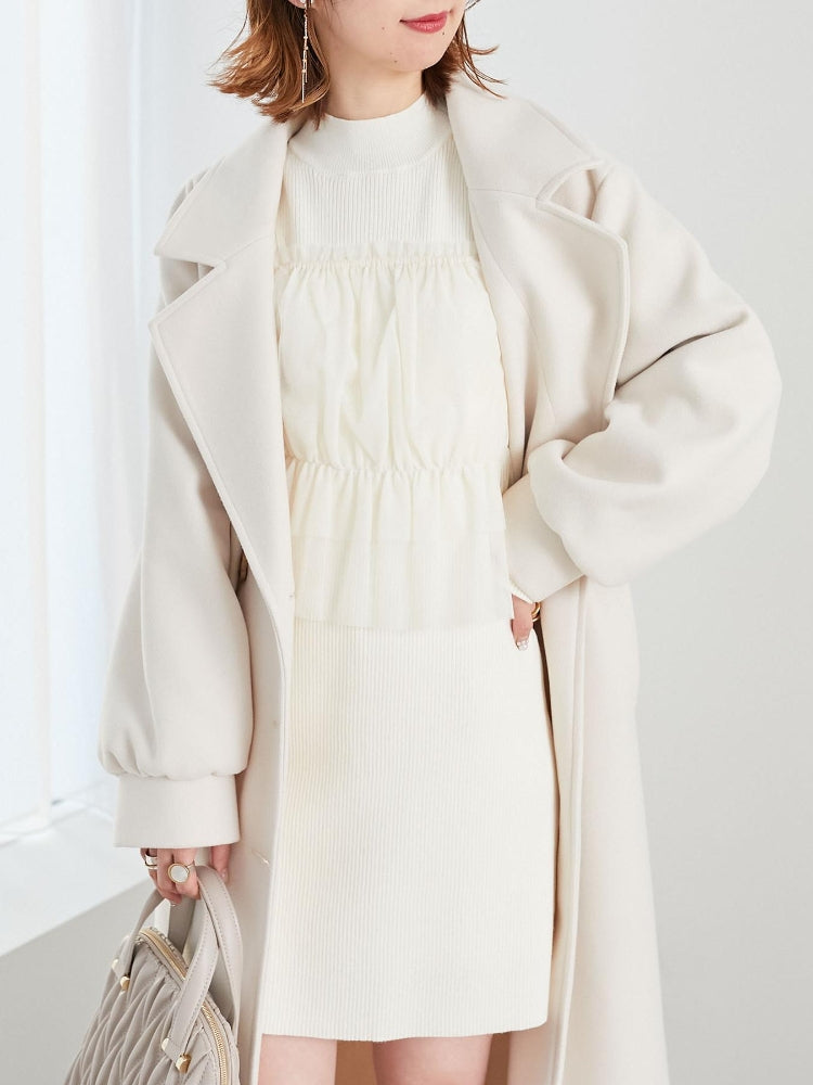 MAJESTIC LEGON 高貴蕾絲胸衣套裝迷你針織連身裙