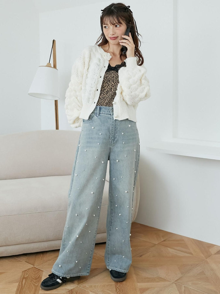 マジェスティックレゴン MAJESTIC LEGON カップ付きローズリボンキャミ （ブルー） ブルー