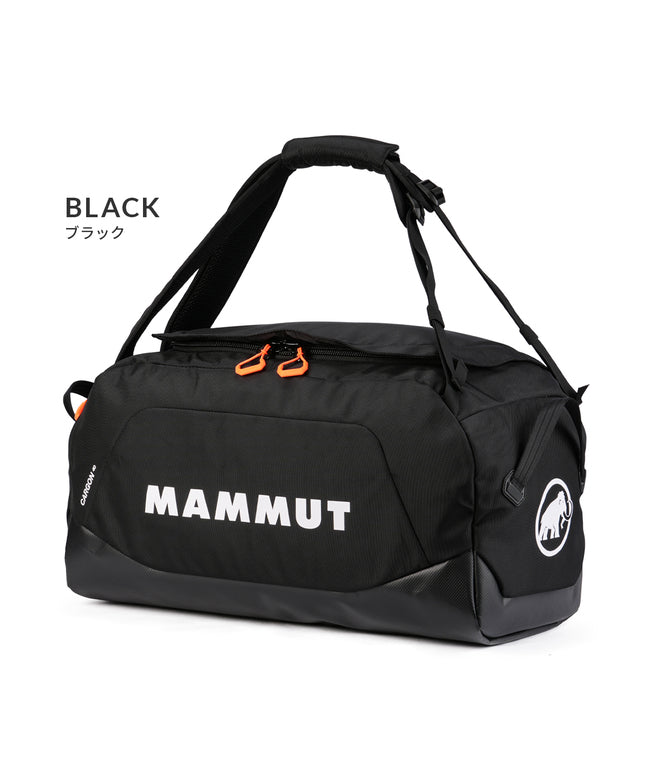 マムート MAMMUT 新商品/サンリバー/マムート//cargon 40/Urbaneering/Delta X Packs and Bags/ボストンバッグ40L/2570-002 （ブラック0001） ブラック0001