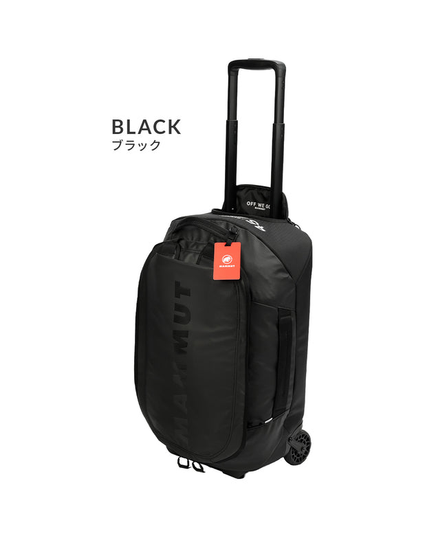 マムート MAMMUT マムート ボストンキャリー 45L Mサイズ リュックキャリー ソフトキャリーバッグ キャリーケース MAMMUT 2570-00430 （ブラック） ブラック