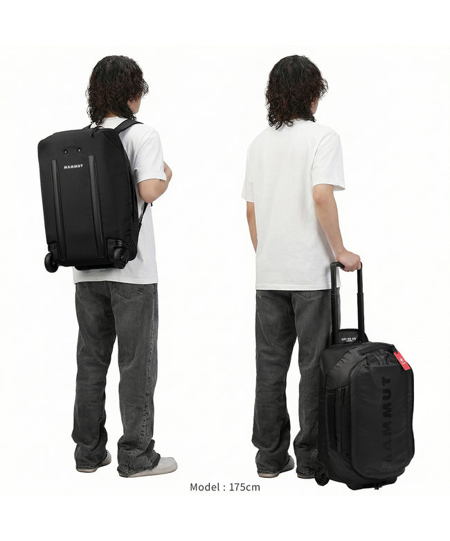マムート MAMMUT マムート ボストンキャリー 45L Mサイズ リュックキャリー ソフトキャリーバッグ キャリーケース MAMMUT 2570-00430 （ブラック） ブラック