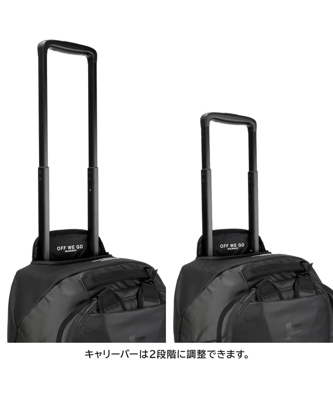 マムート MAMMUT マムート ボストンキャリー 45L Mサイズ リュックキャリー ソフトキャリーバッグ キャリーケース MAMMUT 2570-00430 （ブラック） ブラック