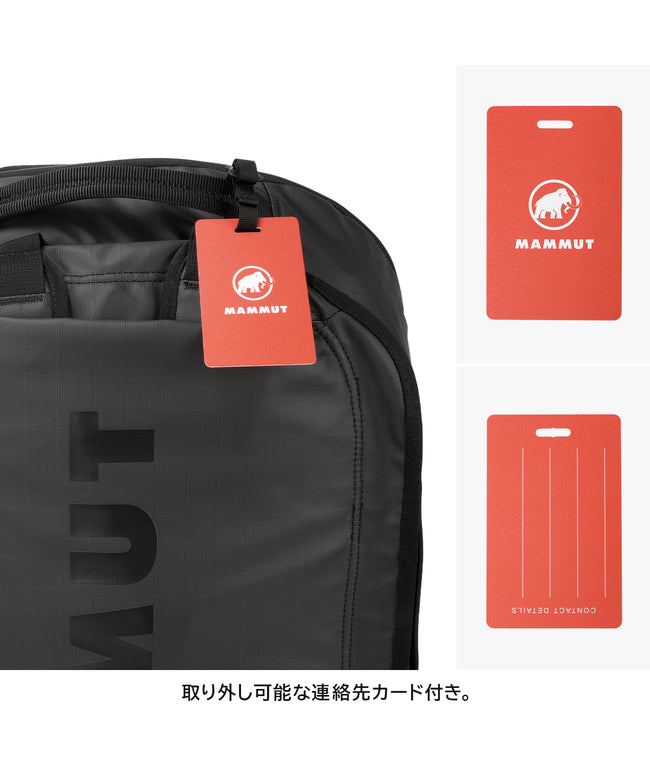 マムート MAMMUT マムート ボストンキャリー 45L Mサイズ リュックキャリー ソフトキャリーバッグ キャリーケース MAMMUT 2570-00430 （ブラック） ブラック