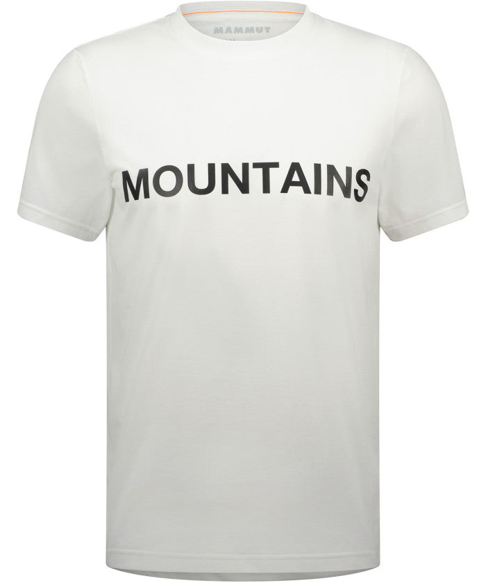 マムート MAMMUT MAMMUT マムート アウトドア QD ロゴプリントTシャツ QD Logo Print TーShirt AF Men  （WHITE PRT5） WHITE PRT5