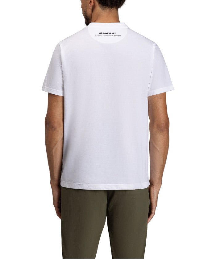 マムート MAMMUT MAMMUT マムート アウトドア QD ロゴプリントTシャツ QD Logo Print TーShirt AF Men  （WHITE PRT5） WHITE PRT5