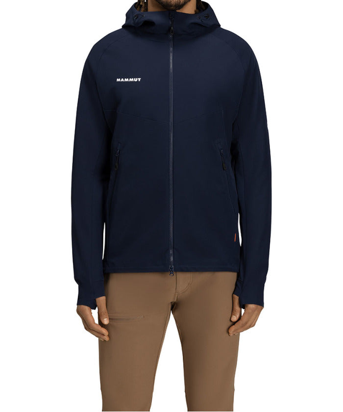マムート MAMMUT MAMMUT マムート アウトドア ソフトシェルフーデッドジャケット メンズ Macun 2．0 SO （DARK MARSH） DARK MARSH