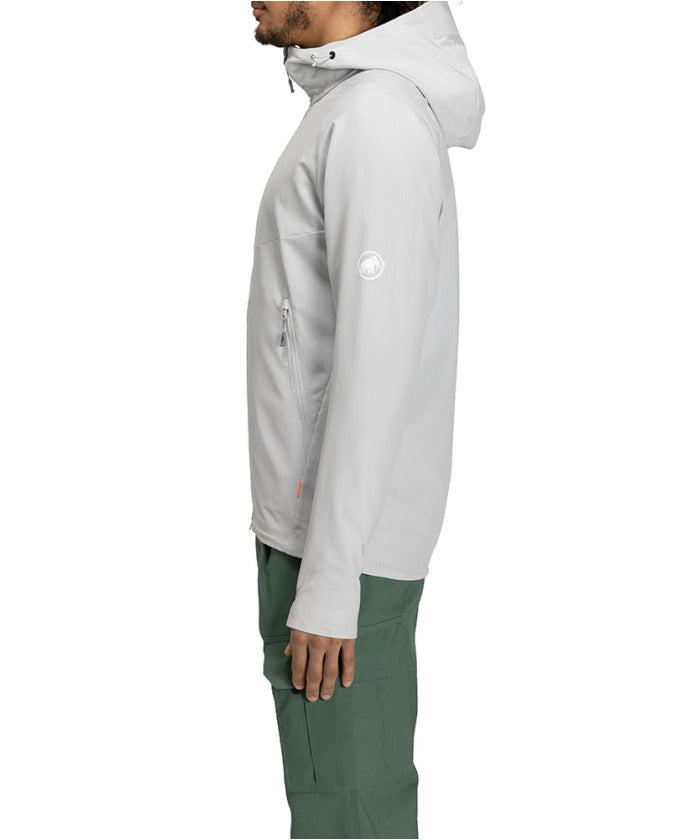 マムート MAMMUT MAMMUT マムート アウトドア ソフトシェルフーデッドジャケット メンズ Macun 2．0 SO （DARK MARSH） DARK MARSH