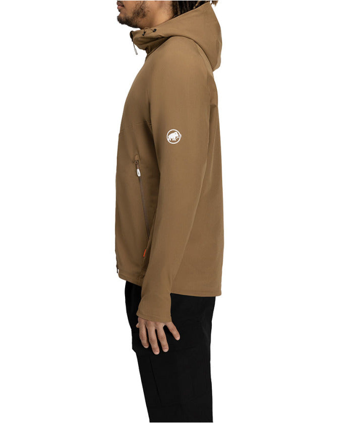 マムート MAMMUT MAMMUT マムート アウトドア ソフトシェルフーデッドジャケット メンズ Macun 2．0 SO （DARK MARSH） DARK MARSH