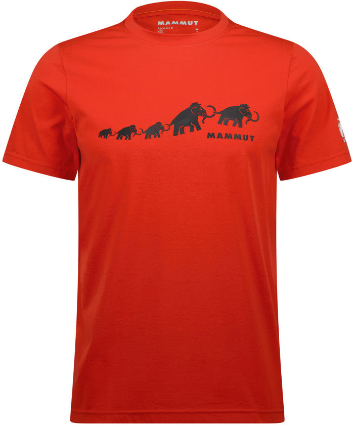 マムート MAMMUT MAMMUT マムート アウトドア QD ロゴプリントTシャツ QD Logo Print TーShirt AF Men  （MAM RED PRT3） MAM RED PRT3