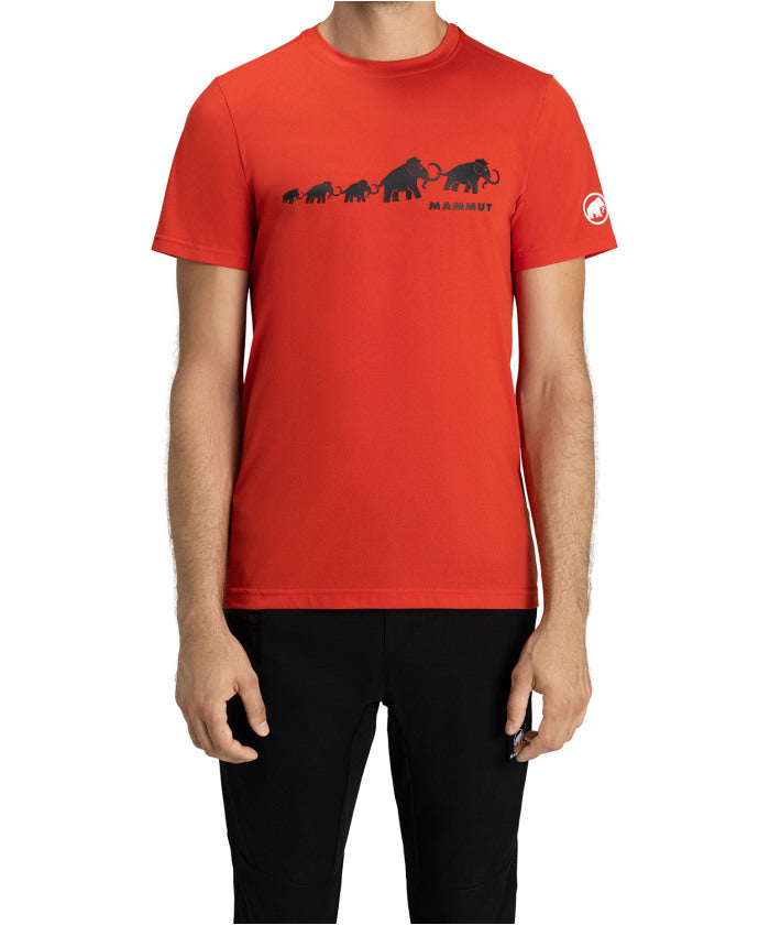 マムート MAMMUT MAMMUT マムート アウトドア QD ロゴプリントTシャツ QD Logo Print TーShirt AF Men  （MAM RED PRT3） MAM RED PRT3
