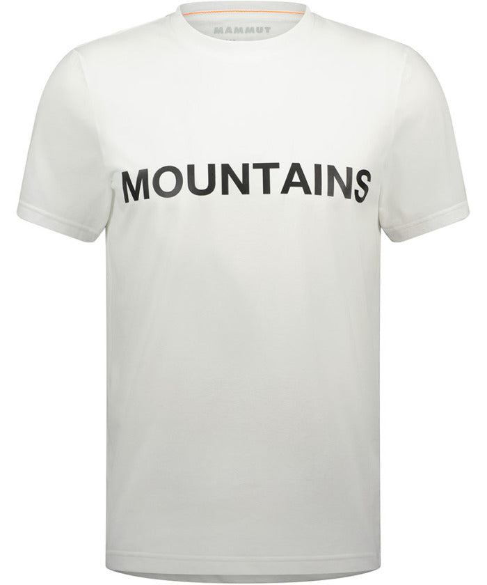 マムート MAMMUT MAMMUT マムート アウトドア QD ロゴプリントTシャツ QD Logo Print TーShirt AF Men  （MAM RED PRT3） MAM RED PRT3