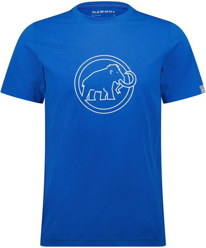 マムート MAMMUT マムート MAMMUT アウトドア QD ロゴ プリント Tシャツ アジアンフィット メンズ 男性 半袖Tシャツ 速乾 軽量 カジュアル お出かけ （50625 GLACIERBLUEPRT3） 50625 GLACIERBLUEPRT3
