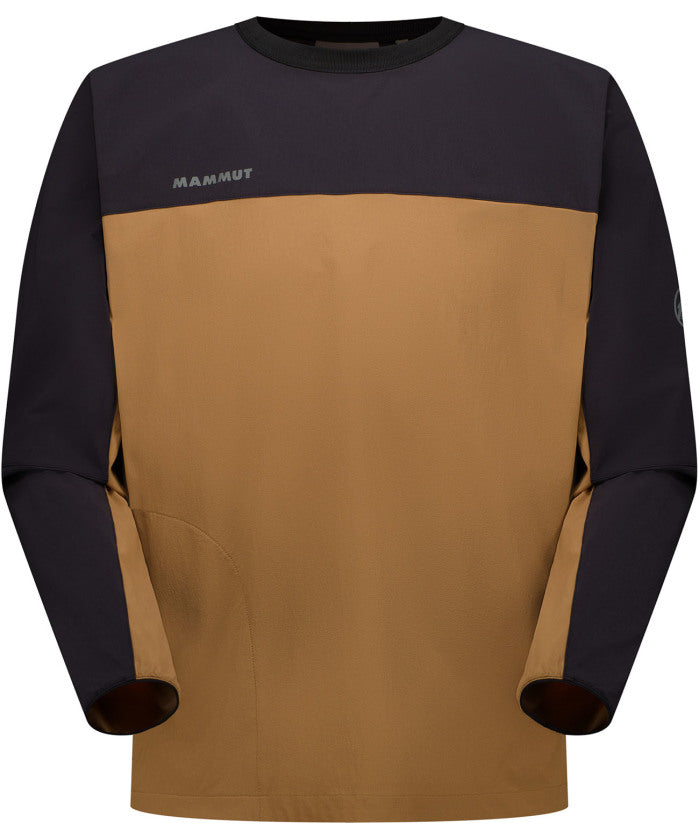 マムート MAMMUT マムート MAMMUT アウトドア COMFORT CREW NECK AF MEN 101102402 （7547 CLAYSTONE-BLACK） 7547 CLAYSTONE-BLACK