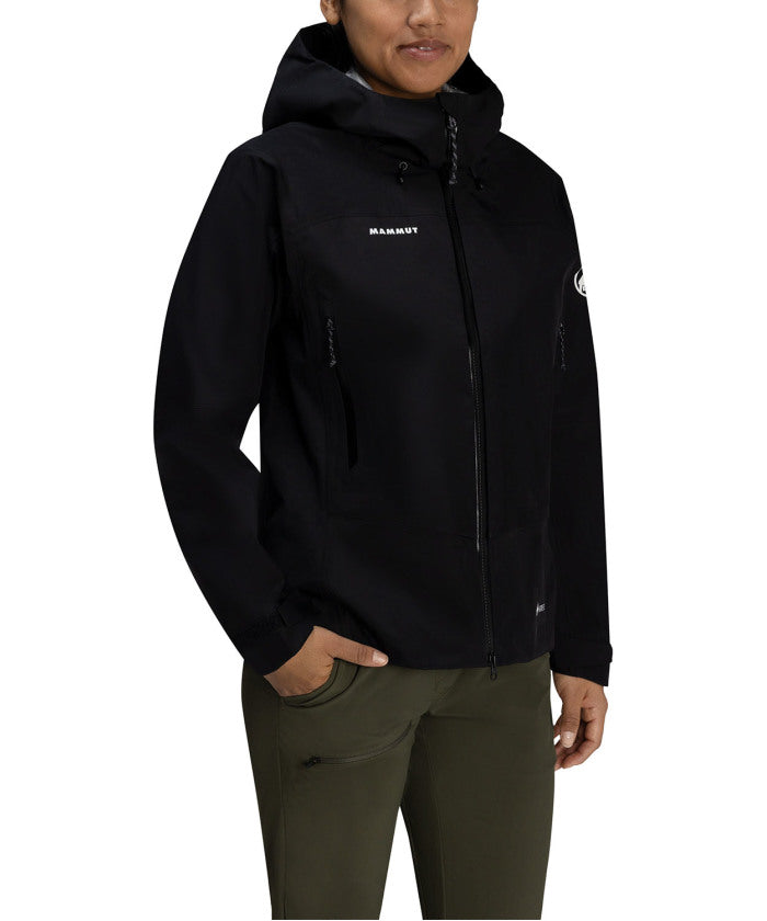 マムート MAMMUT マムート MAMMUT アウトドア ALPINE GUIDE HS HOODED JACKET AF WOMEN 101031341 （0001 BLACK） 0001 BLACK