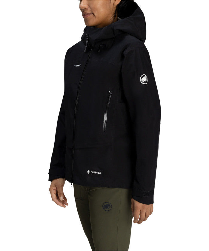 マムート MAMMUT マムート MAMMUT アウトドア ALPINE GUIDE HS HOODED JACKET AF WOMEN 101031341 （0001 BLACK） 0001 BLACK