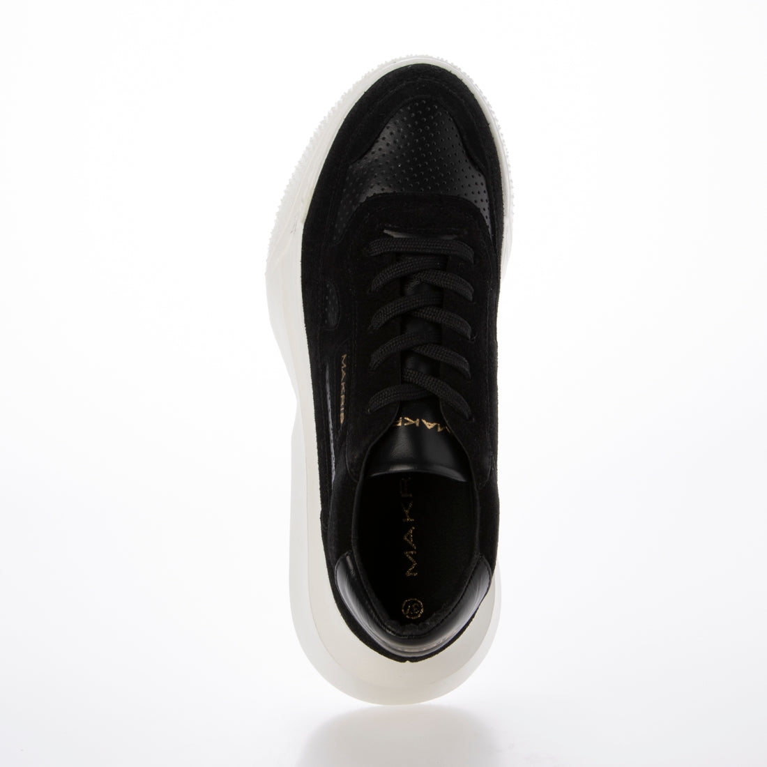 【本革】 マクリス MAKRIS スニーカー （BLK） BLK