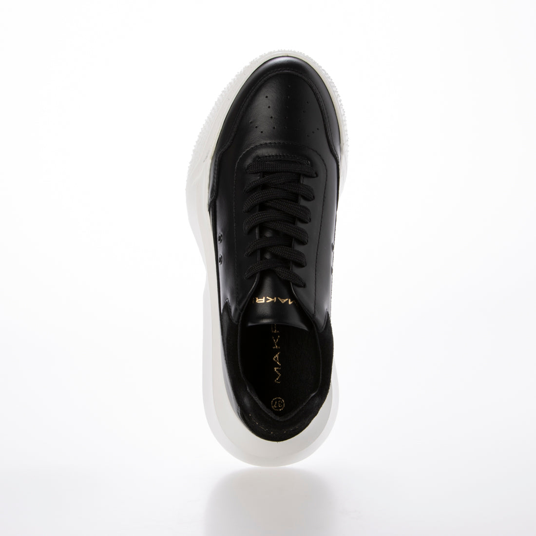 【本革】 マクリス MAKRIS スニーカー （BLK） BLK