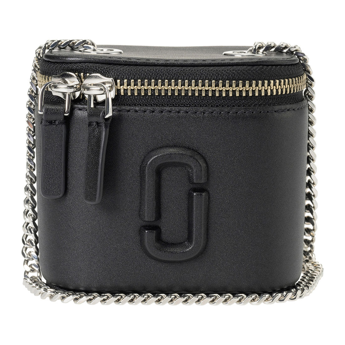 MARC JACOBS Shoulder Bag The leather Covered J Mark Mini Vanity Bag 2F4SMN095S02 001 BLACK